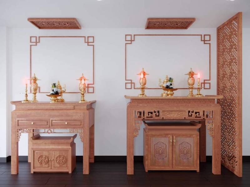 Phòng thờ gia đình - PTGĐ26