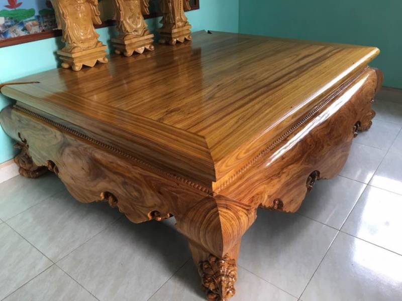 Sập 3 bông gỗ Hương - ST05