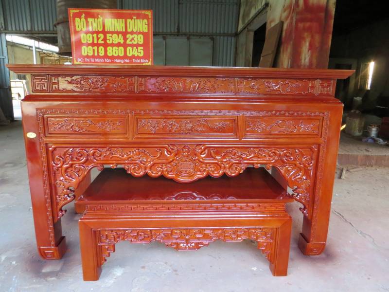 Bàn thờ mẫu chuyện ngũ phúc- BT07